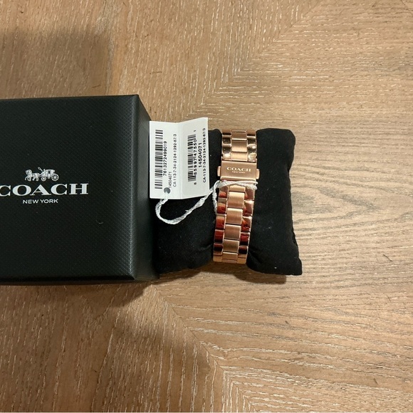 Coach Women’s Rose Gold Tone Watch – Crystal Dial main image 4